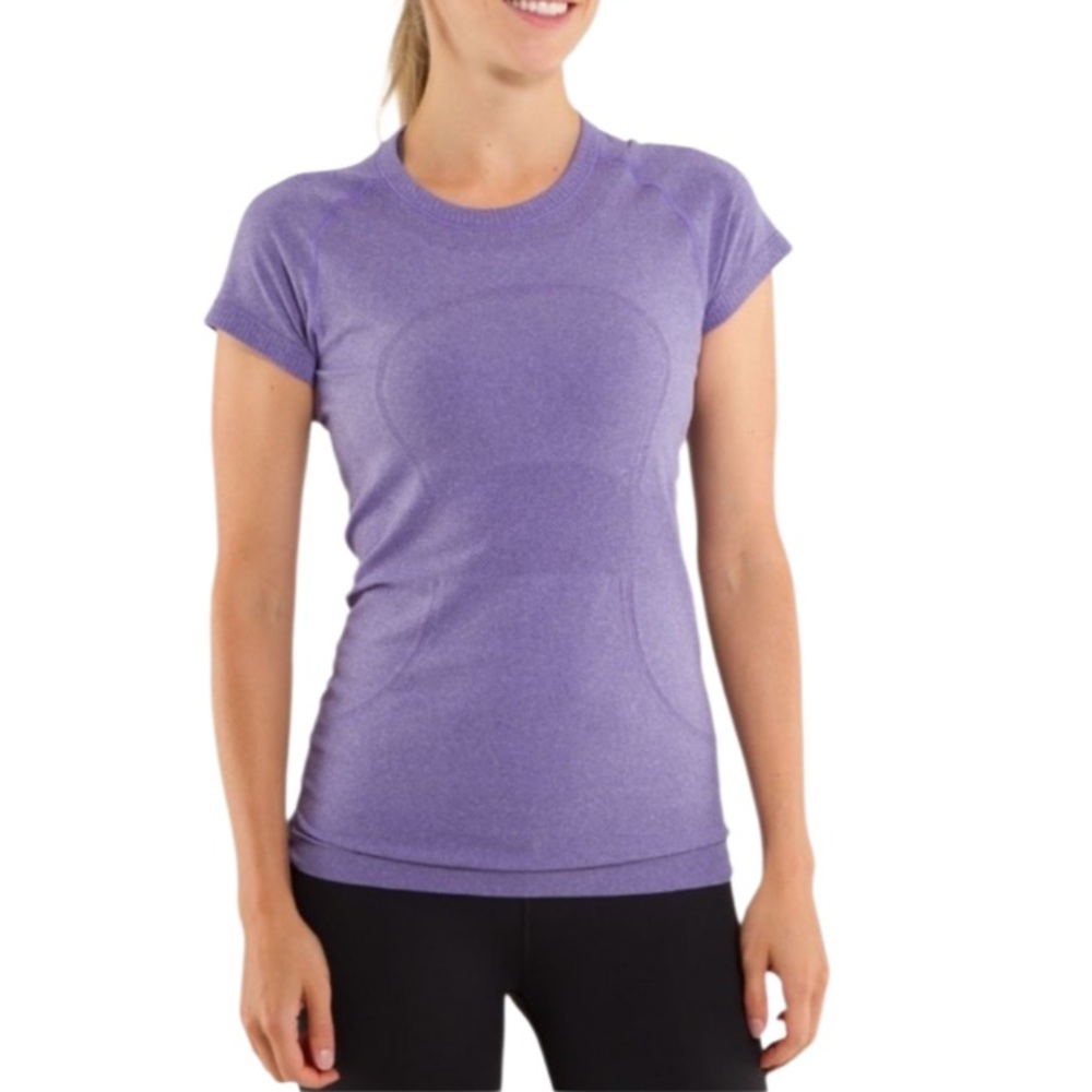Lululemon Run Swiftly Tech Short Sleeve Persian Purple size 10